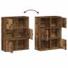 Bookcase Old Wood 60x24x76.5 cm - Stylish Storage Solution