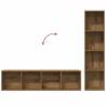 Book Cabinet TV Cabinet in Artisan Oak | HipoMarket UK