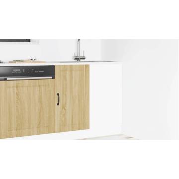 Sink Base Cabinet Lucca Sonoma Oak - Durable & Stylish Storage