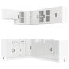 11 Piece Kitchen Cabinet Set Lucca - Gloss White | HipoMarket