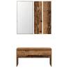 Hallway Furniture Set - Old Wood Engineered Wood | HipoMarket