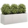  Planter 120x40x40 cm Stainless Steel Colour stainless steel/light grey Size 120 x 40 x 40 cm Quantity in Package 1 