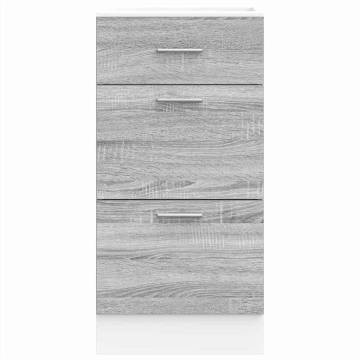 Grey Sonoma Bottom Cabinet 40x46x81.5 cm | HipoMarket