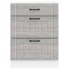 Lucca Grey Sonoma Kitchen Base Cabinet - Ample Storage & Style