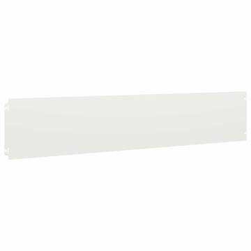 Lawn Edgings 10 pcs White 20x103 cm Cold-rolled Steel