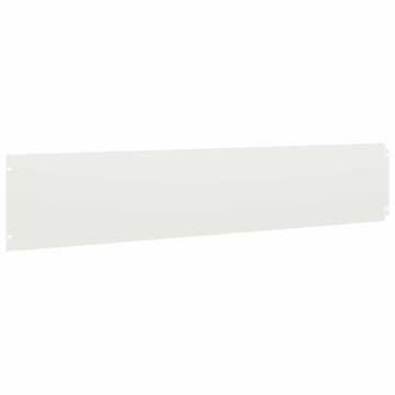 Lawn Edgings 10 pcs White 20x103 cm Cold-rolled Steel