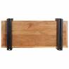 Stylish Wall Shelf 70x33 cm - Solid Acacia Wood | Hipo Market