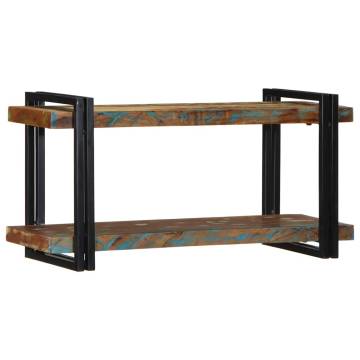 Multicolour Wall Shelf - Solid Reclaimed Wood | HipoMarket