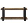 Multicolour Wall Shelf - Solid Reclaimed Wood | HipoMarket