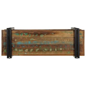 Multicolour Wall Shelf - Solid Reclaimed Wood | HipoMarket