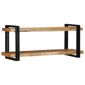 Wall Shelf 110x33x45 cm - Solid Acacia Wood | HipoMarket