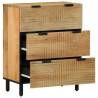 Stylish Brown Mango Wood Sideboard | 60x33x75 cm