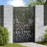  Garden Gate Black 105x155 cm Steel Trace Design Colour steel/black Size 105 x 155 cm Model trace design 