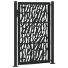 Garden Gate Black 105x155 cm - Steel Trace Design