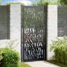  Garden Gate Black 105x205 cm Steel Trace Design Colour steel/black Size 105 x 205 cm Model trace design 