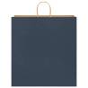 Blue Paper Bags with Handles - 50 pcs | Durable & Eco-Friendly