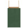 Green Paper Bags with Handles - 250 pcs | Eco-Friendly Packaging