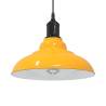 Gloss Yellow Pendant Lamp - Adjustable E27 | HipoMarket