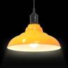 Gloss Yellow Pendant Lamp - Adjustable E27 | HipoMarket