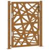 Garden Gate 105x130 cm - Weathering Steel Light Design