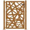 Garden Gate 105x130 cm - Weathering Steel Light Design