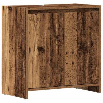 Bathroom Sink Cabinet - Old Wood 60x33x60 cm | Hipo Market