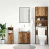 Bathroom Sink Cabinet - Old Wood 60x33x60 cm | Hipo Market