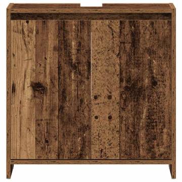 Bathroom Sink Cabinet - Old Wood 60x33x60 cm | Hipo Market