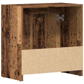 Bathroom Sink Cabinet - Old Wood 60x33x60 cm | Hipo Market