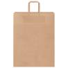 Brown Paper Bags with Handles - 250 pcs | Hipo Market