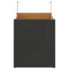 Eco-Friendly Black Paper Bags with Handles - 50 Pcs | HipoMarket