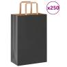  Paper Bags 250 pcs with Handles Black 21x11x31 cm Colour black Size 21 x 11 x 31 cm Quantity in Package 250 