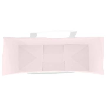 Paper Bags 250 pcs with Handles Pink - Eco-Friendly Packaging