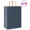  Paper Bags 250 pcs with Handles Blue 32x17x44 cm Colour blue Size 32 x 17 x 44 cm Quantity in Package 250 