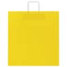 Yellow Paper Bags with Handles - 250 pcs | Durable & Eco-Friendly