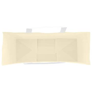 Yellow Paper Bags with Handles - 250 pcs | Durable & Eco-Friendly