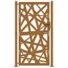 Garden Gate 105x180 cm - Weathering Steel Light Design