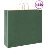  Paper Bags 250 pcs with Handles Green 54x15x49 cm Colour green Size 54 x 15 x 49 cm Quantity in Package 250 