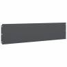 Lawn Edgings 20 pcs - Anthracite Cold-rolled Steel | HipoMarket