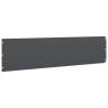 Lawn Edgings 20 pcs - Anthracite Cold-rolled Steel | HipoMarket