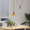 Stylish Adjustable Yellow Pendant Lamp - E27 | HipoMarket