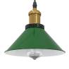  Pendant Lamp Height Adjustable E27 Gloss Green Ø 22 cm Metal Colour gloss green Quantity in Package 1 Bulb Quantity 