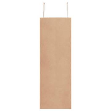 Brown Paper Bags with Handles - 250 pcs - Eco-Friendly Packaging