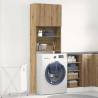 Washing Machine Cabinet Artisan Oak - Stylish Storage Solution