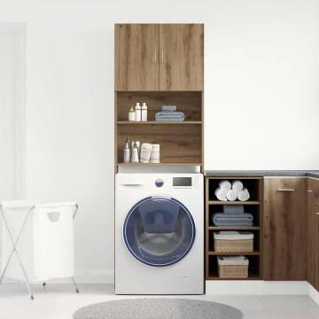 Washing Machine Cabinet Artisan Oak - Stylish Storage Solution