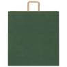 50 Green Paper Bags with Handles - Durable & Eco-Friendly