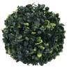 Artificial Boxwood Balls with LED Lights - Green 22 cm | Hipomarket