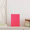 250 Pink Paper Bags with Handles - Eco-Friendly & Durable