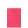 250 Pink Paper Bags with Handles - Eco-Friendly & Durable