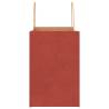 Red Paper Bags with Handles - 250 pcs | Hipo Market